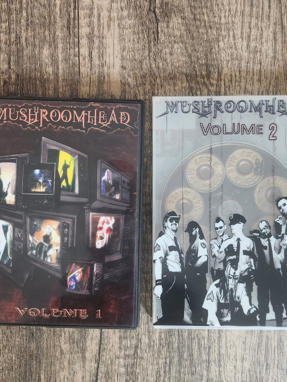 Mushroomhead Volume 1 & Volume 2 DVD Set - Black, White